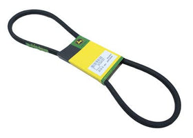 John Deere M154157 OEM V-belt side view showing durable belt for Z-series mowers