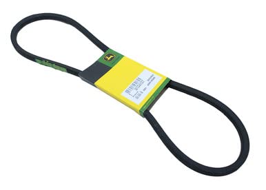 John Deere M154157 OEM V-belt side view showing durable belt for Z-series mowers