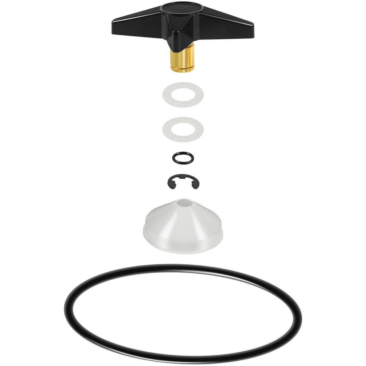 JohnTruck CX900F filter head O-ring for seal integrity.