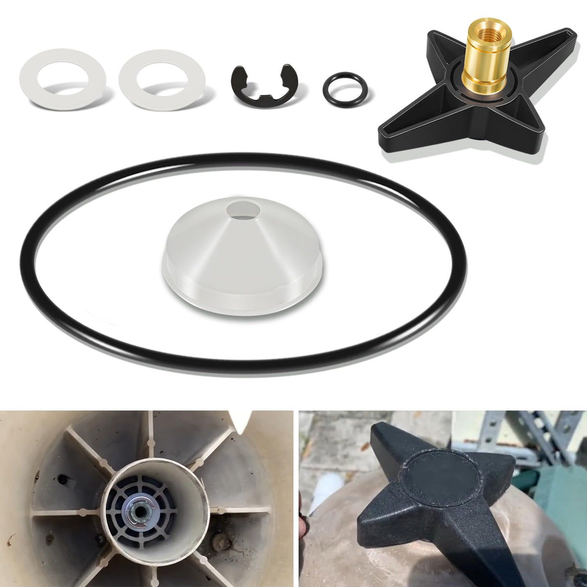 JohnTruck CX900G knob kit assembly for Hayward Star-Clear Plus.