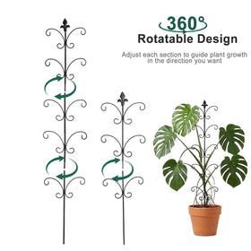 JoinGreen rotatable plant stakes for flexible positioning around stems