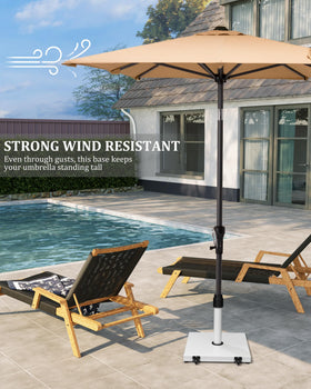 JOINHOM wind-resistant design keeps market umbrellas steady in breezes