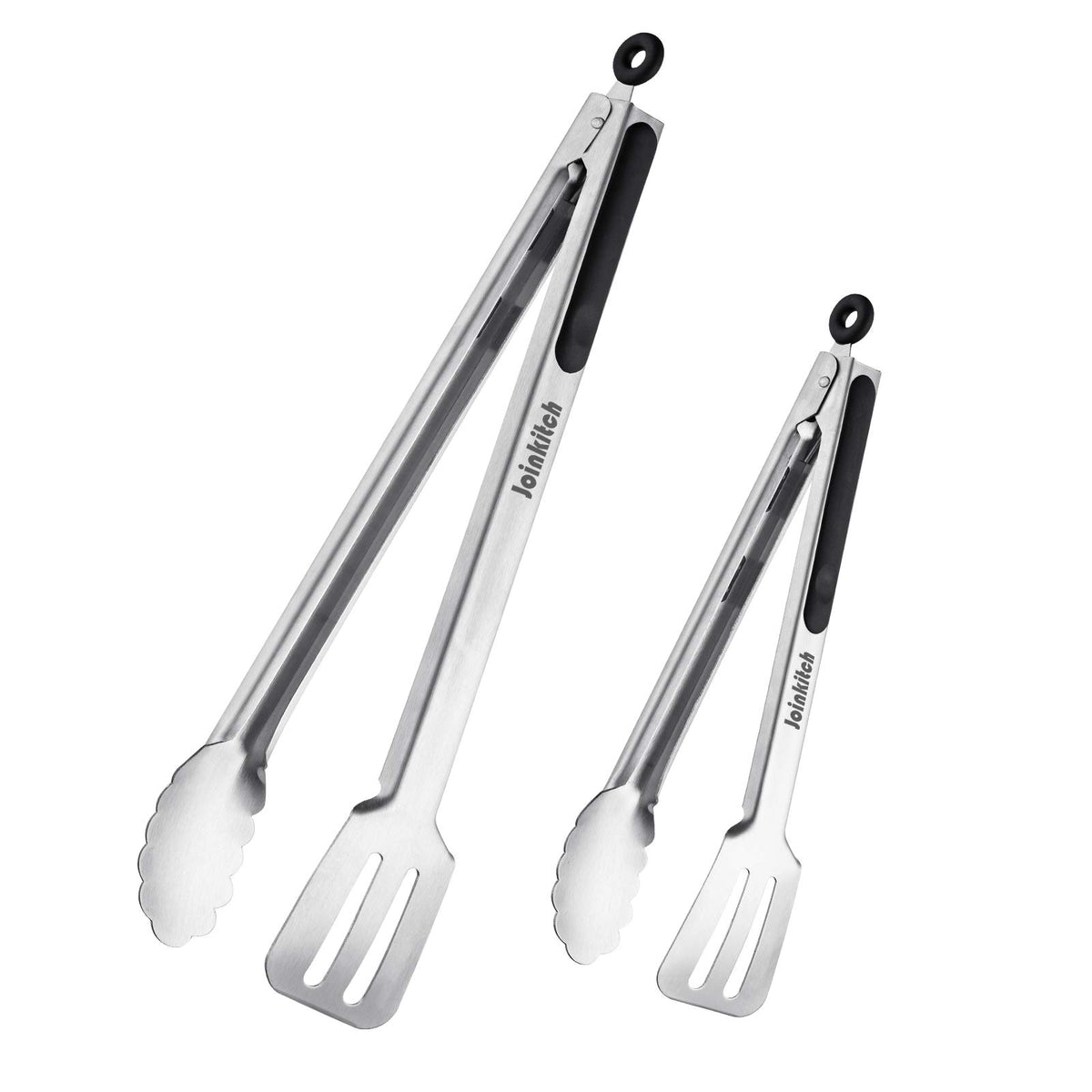 Joinkitch 16-inch grilling tongs for sturdy flips during outdoor cooking