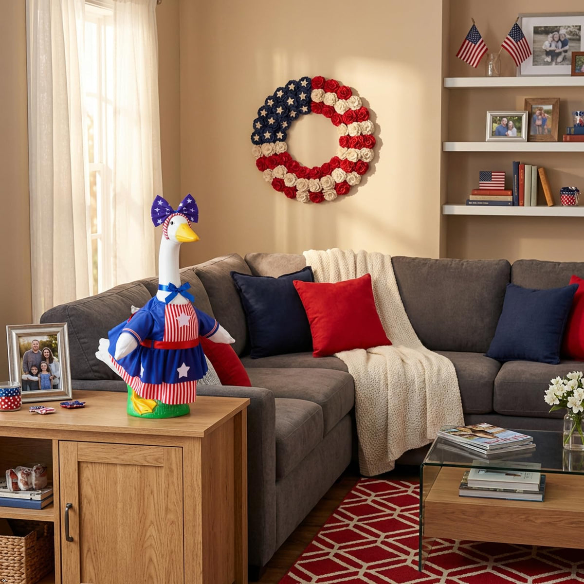JOJFOUK celebrates USA 250th anniversary with festive goose outfits