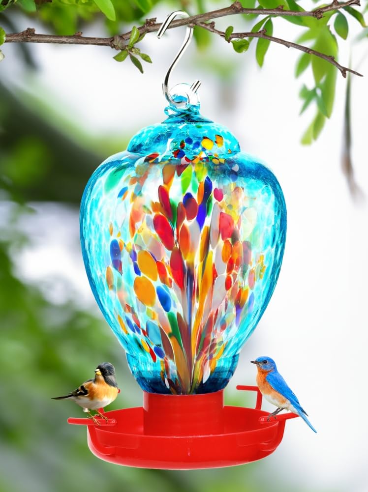 Jola's House Metal Hook makes hanging the feeder effortless