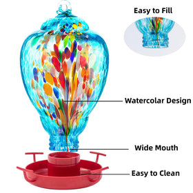 Jola's House Wide-Mouth Design makes filling and cleaning quick