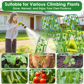 Jollidecor garden trellis suited for raised beds, patios, and backyards.