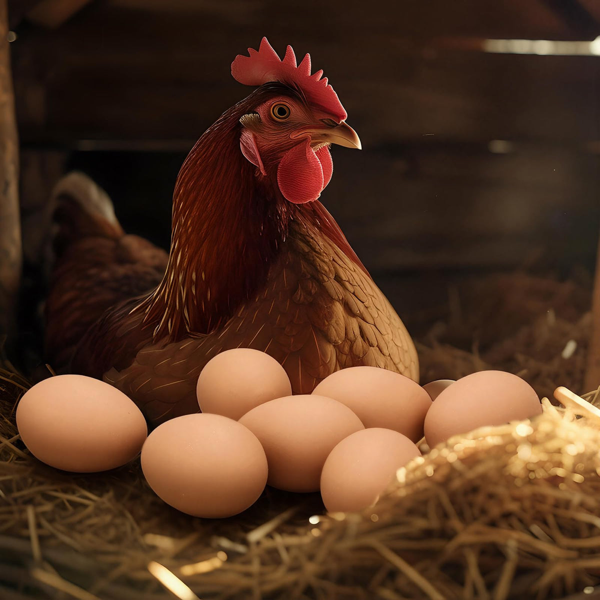 Versatile training eggs for new layers and educational displays.
