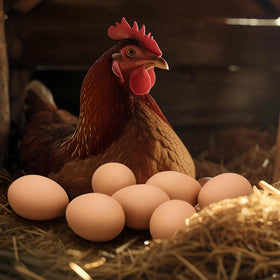 Versatile training eggs for new layers and educational displays.