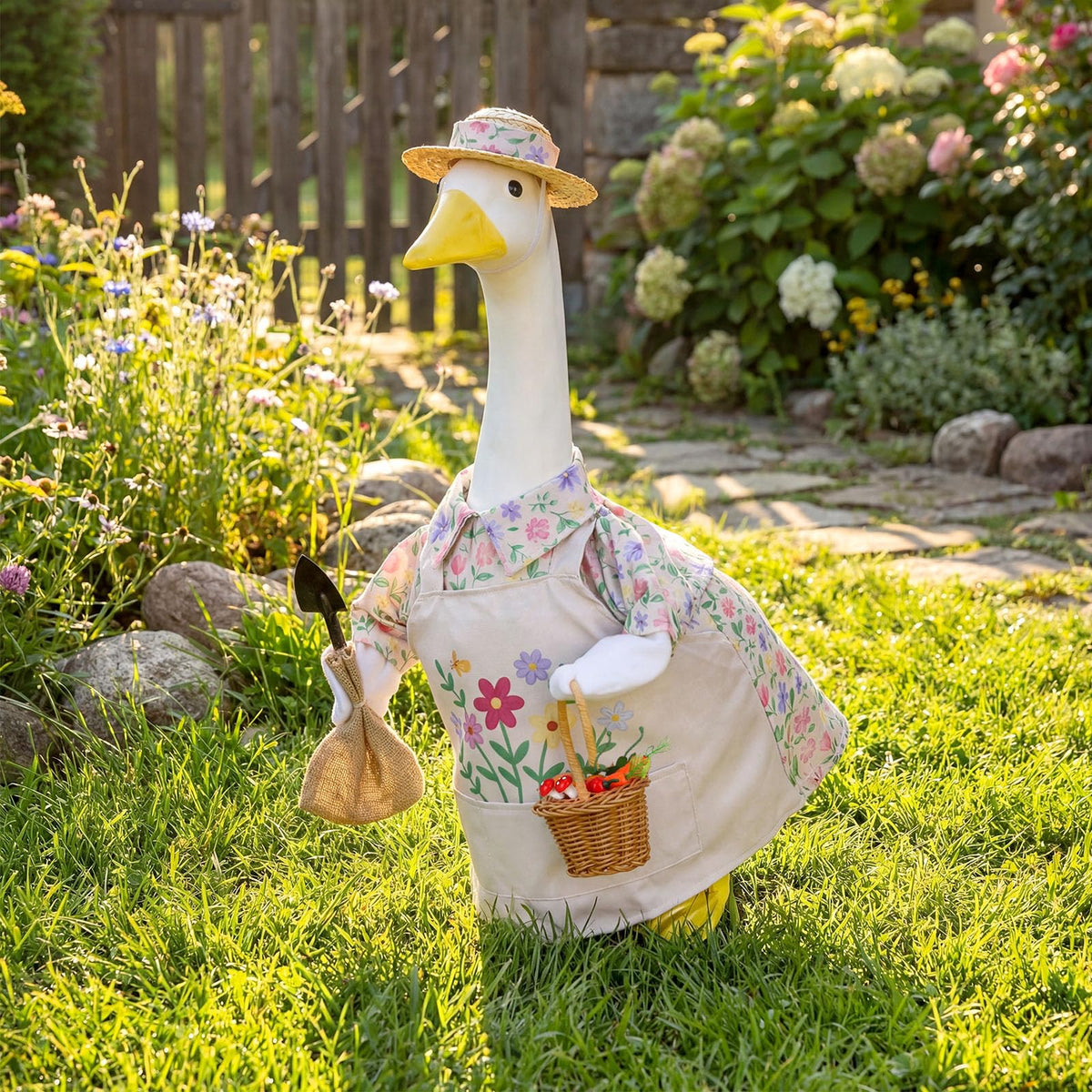 JolliLudo Garden Gloves tucked in pocket offer handy accessories.
