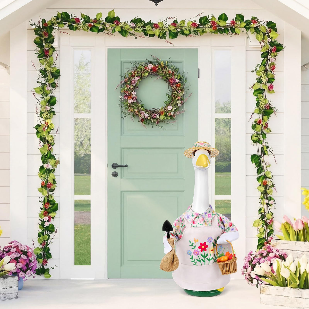 JolliLudo Porch Outfit pairs with indoor displays for year-round decor.