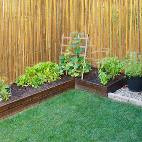 Jollybower bamboo fence is DIY-friendly for quick privacy setup.