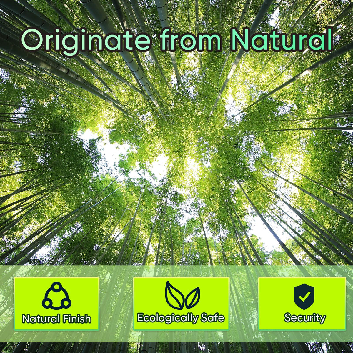 Jollybower outdoor bamboo fencing rolled for easy installation and screening.