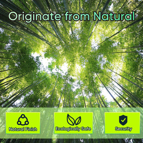 Jollybower outdoor bamboo fencing rolled for easy installation and screening.