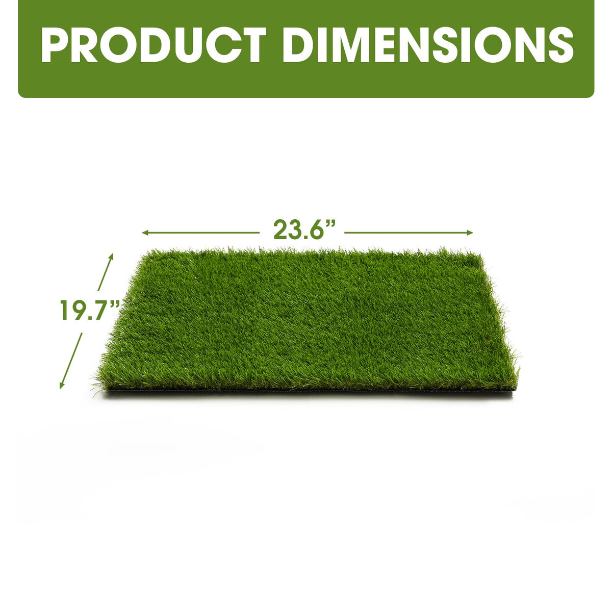 JOLLYDAY indoor-outdoor mat turf transforms entryways with soft, pet-safe flooring.
