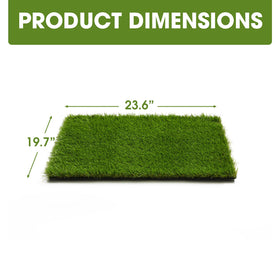 JOLLYDAY indoor-outdoor mat turf transforms entryways with soft, pet-safe flooring.