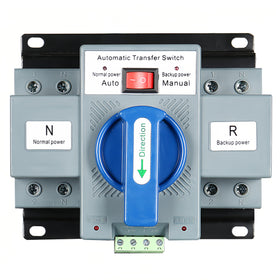 JONAS C AC110V 63A transfer switch panel enabling dual power input and rapid changeover.