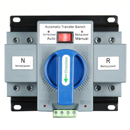 JONAS C AC110V 63A transfer switch panel enabling dual power input and rapid changeover.