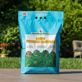 Applying Jonathan Green Fungus Control to the lawn supports disease prevention.