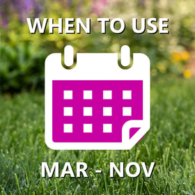 Jonathan Green Season-Long Weed Preventer protects ornamental plants around lawns.
