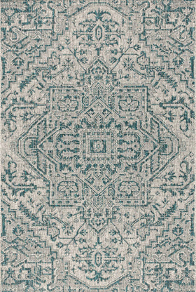JONATHAN Y Easy-care outdoor rug cleans with hose and soap