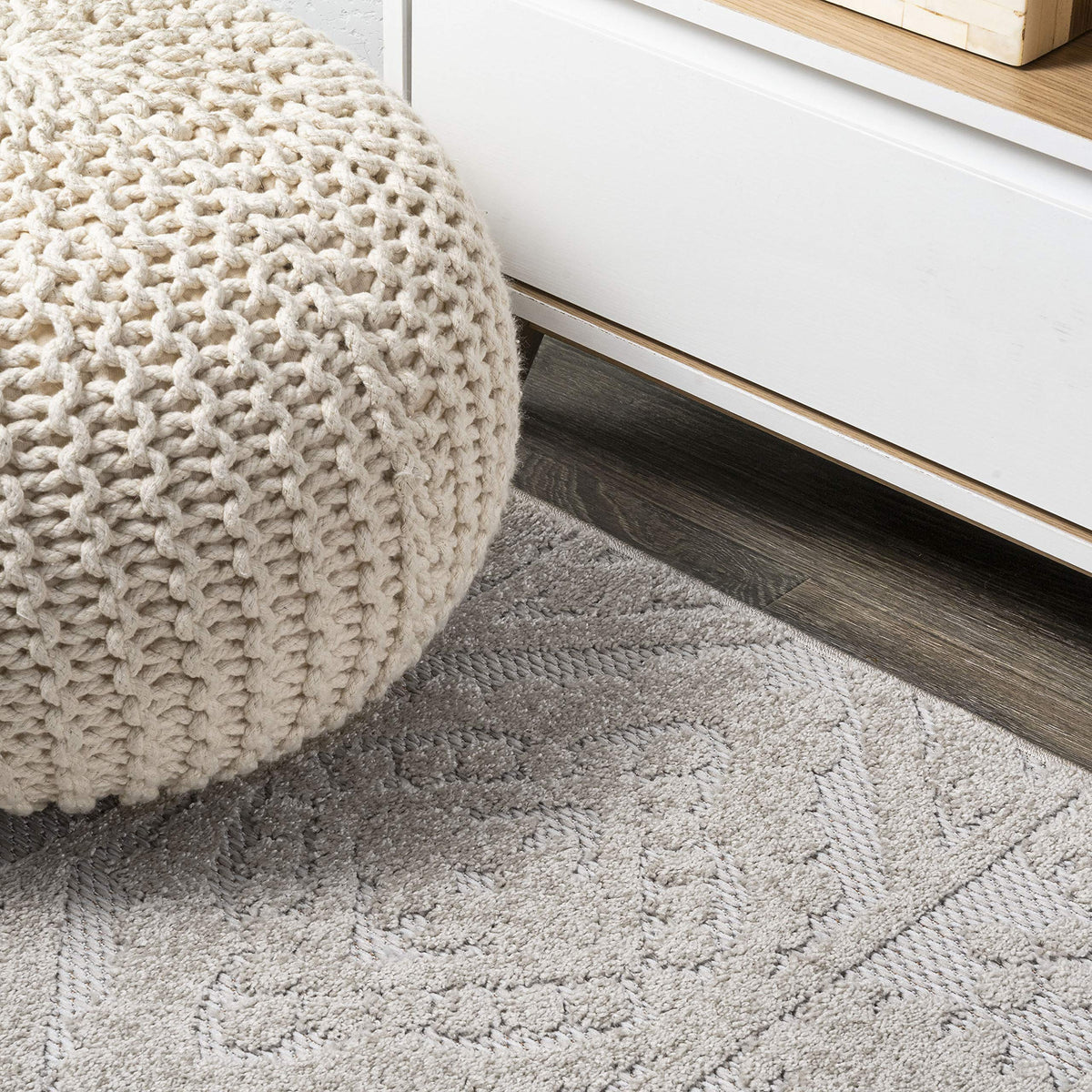 0.31-inch pile balances softness with durability for busy households.