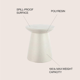 Jonathan Y Hollie indoor-outdoor setup with geometric silhouette for modern patios