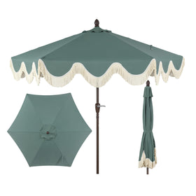 JONATHAN Y UMB1001G Collins umbrella fringe edge for patio shade