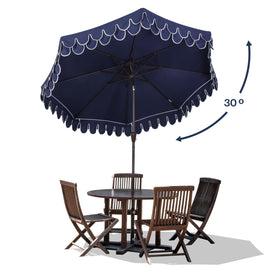 Jonathan Y Tracy wind vent feature improves airflow on breezy days