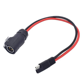 JooFn 10AWG 2Pin power connector close-up, ideal for high-current RV connections.