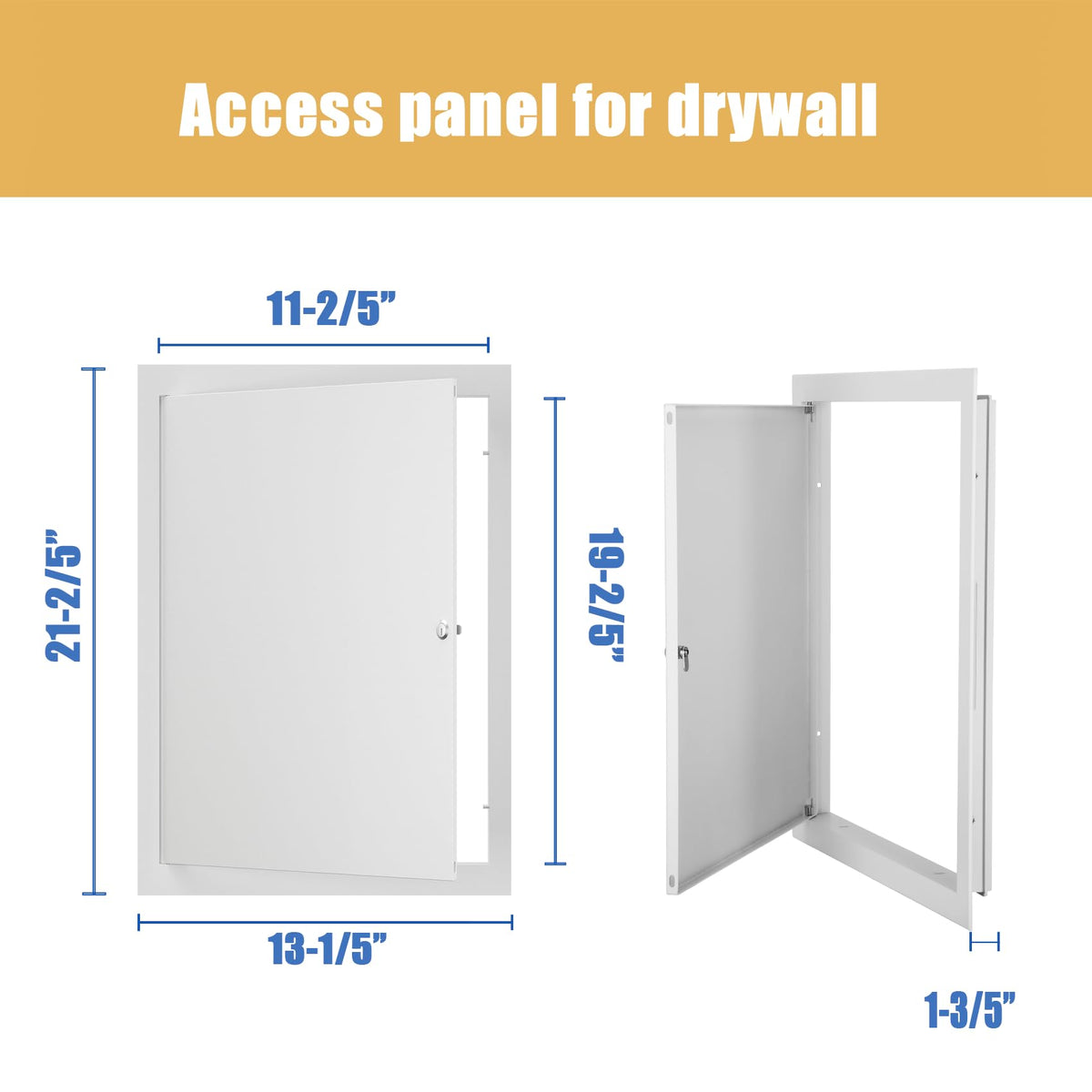Joogto 12x20 metal access panel ideal for attic doors and easy ceiling access.