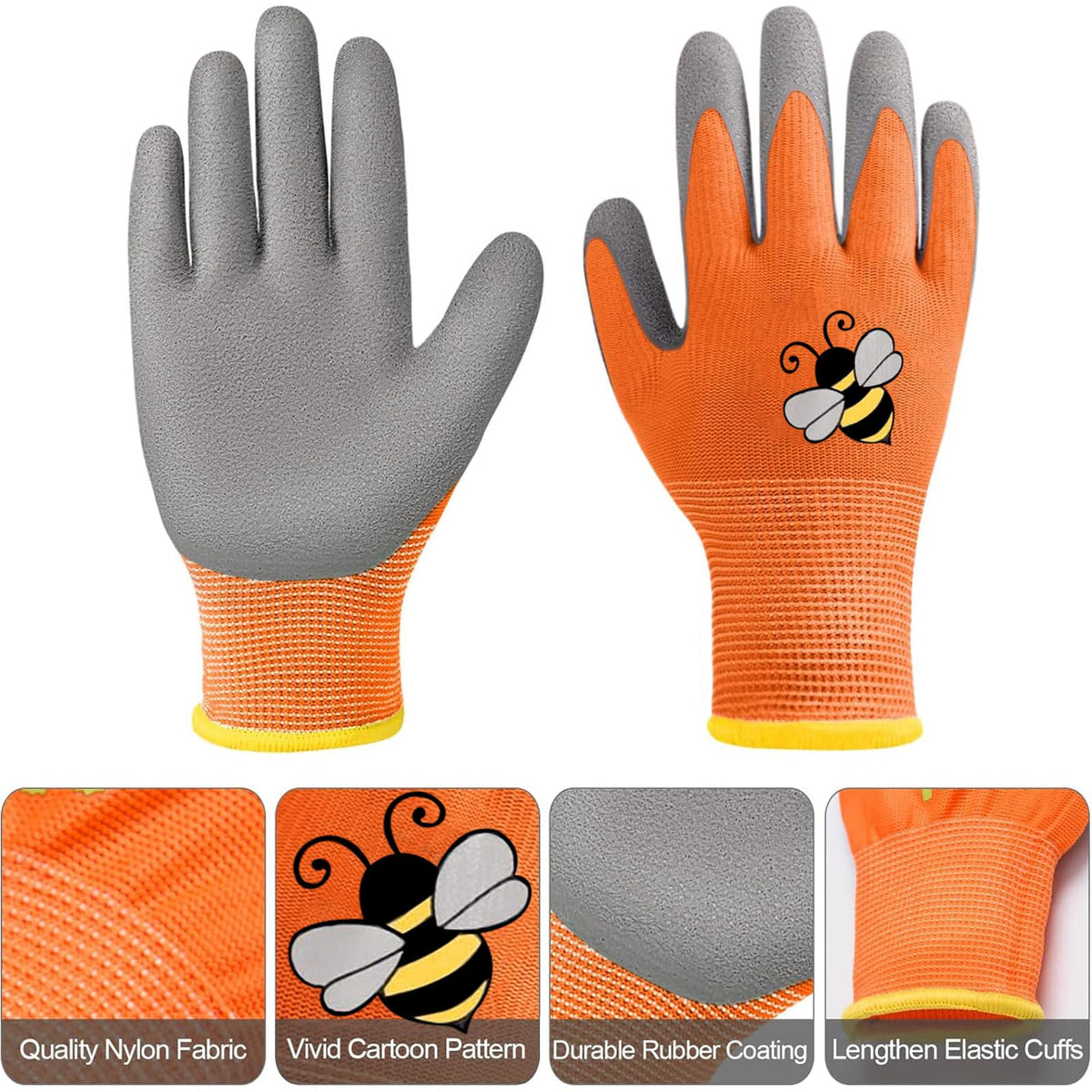 Joottuan yellow gloves boost visibility during outdoor tasks.