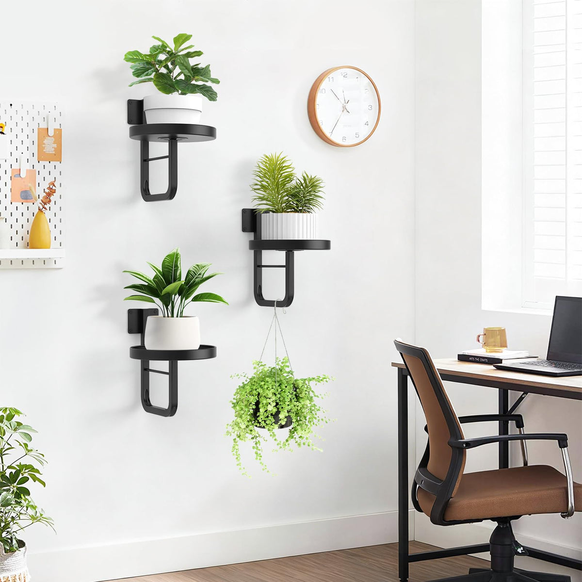 JOPBENG installation with screws demonstrating quick wall mounting.