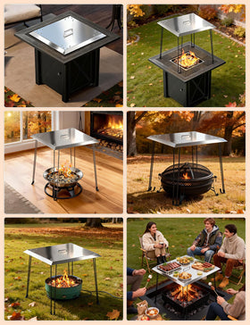 joqepy fits most 24-inch pits for versatile outdoor setups