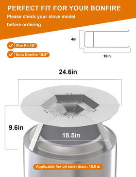 joqepy heat deflector portable camping essential for chilly nights