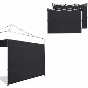 Joramoy canopy sidewall 3-pack offers waterproof protection for outdoor events.