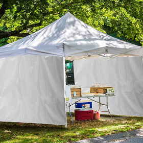 Secure fit with durable hooks ensures tight seal around canopy frame.