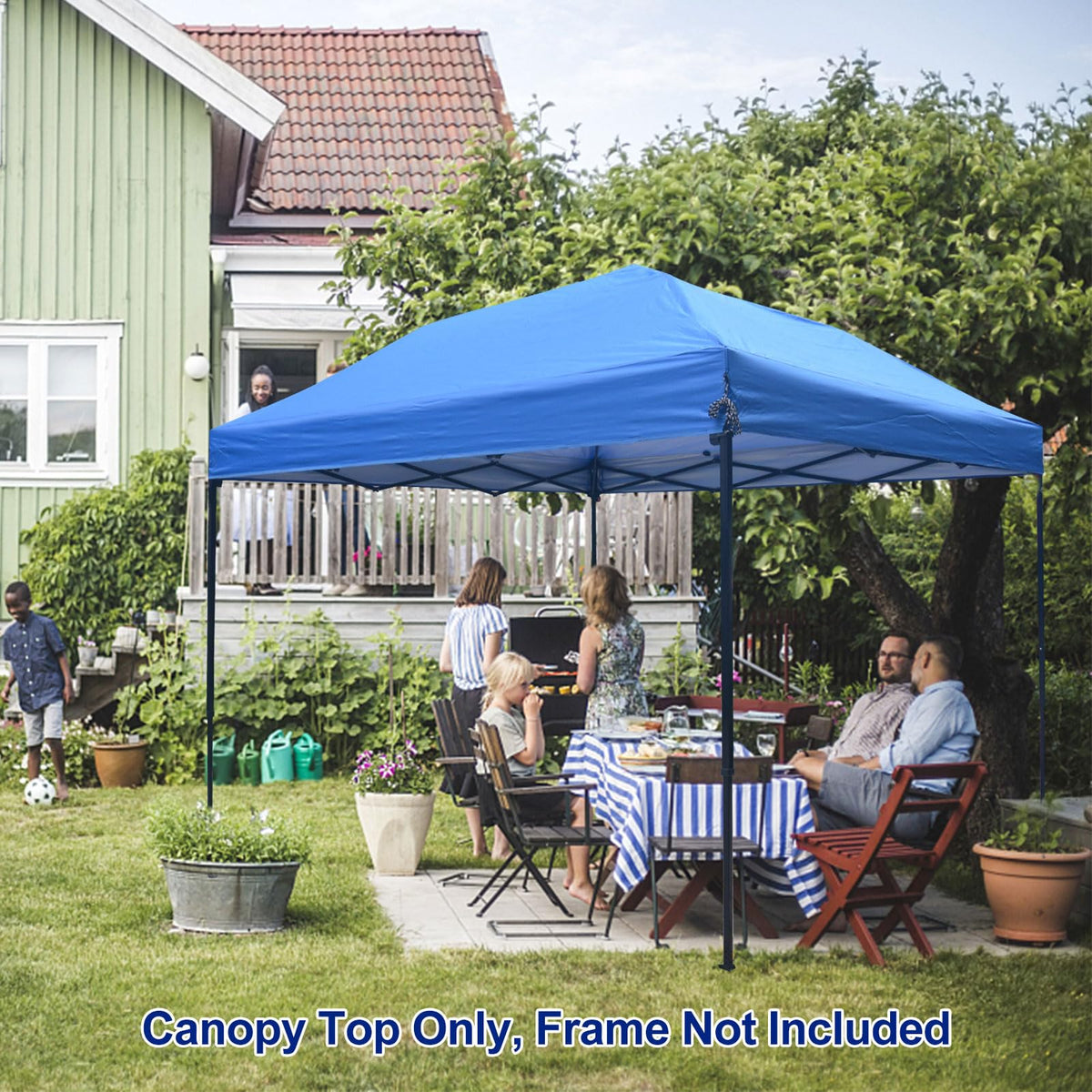 Joramoy canopy top replacement ships as top only for DIY swaps.