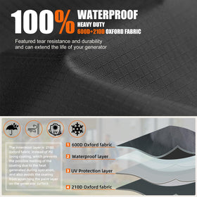 Joramoy 600D interior close-up showing tear-resistant outer fabric.