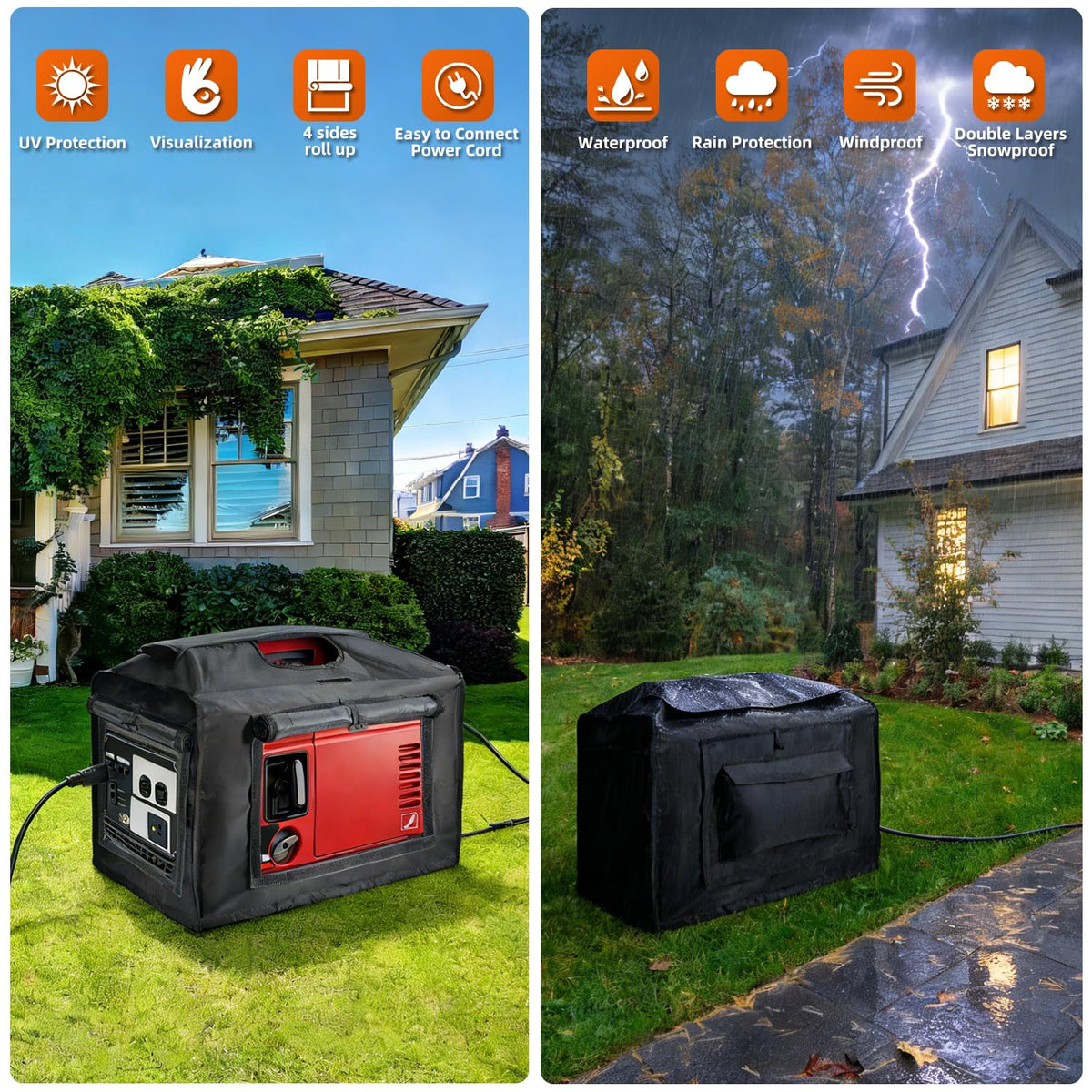 Joramoy roll-up function image shows flexible setup during use.