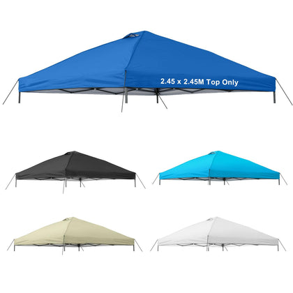 Jorohiker 8x8 canopy top, top view for durable UV protection