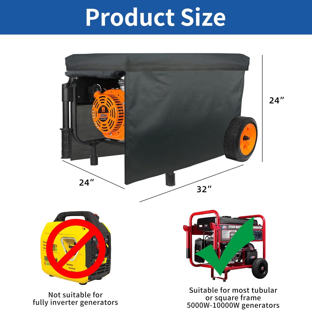 Jorohiker cover provides all-weather protection for running or storage