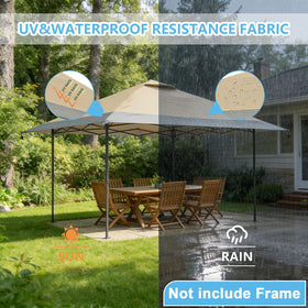 Jorohiker canopy top cover fit Coleman Oasis frames accurately