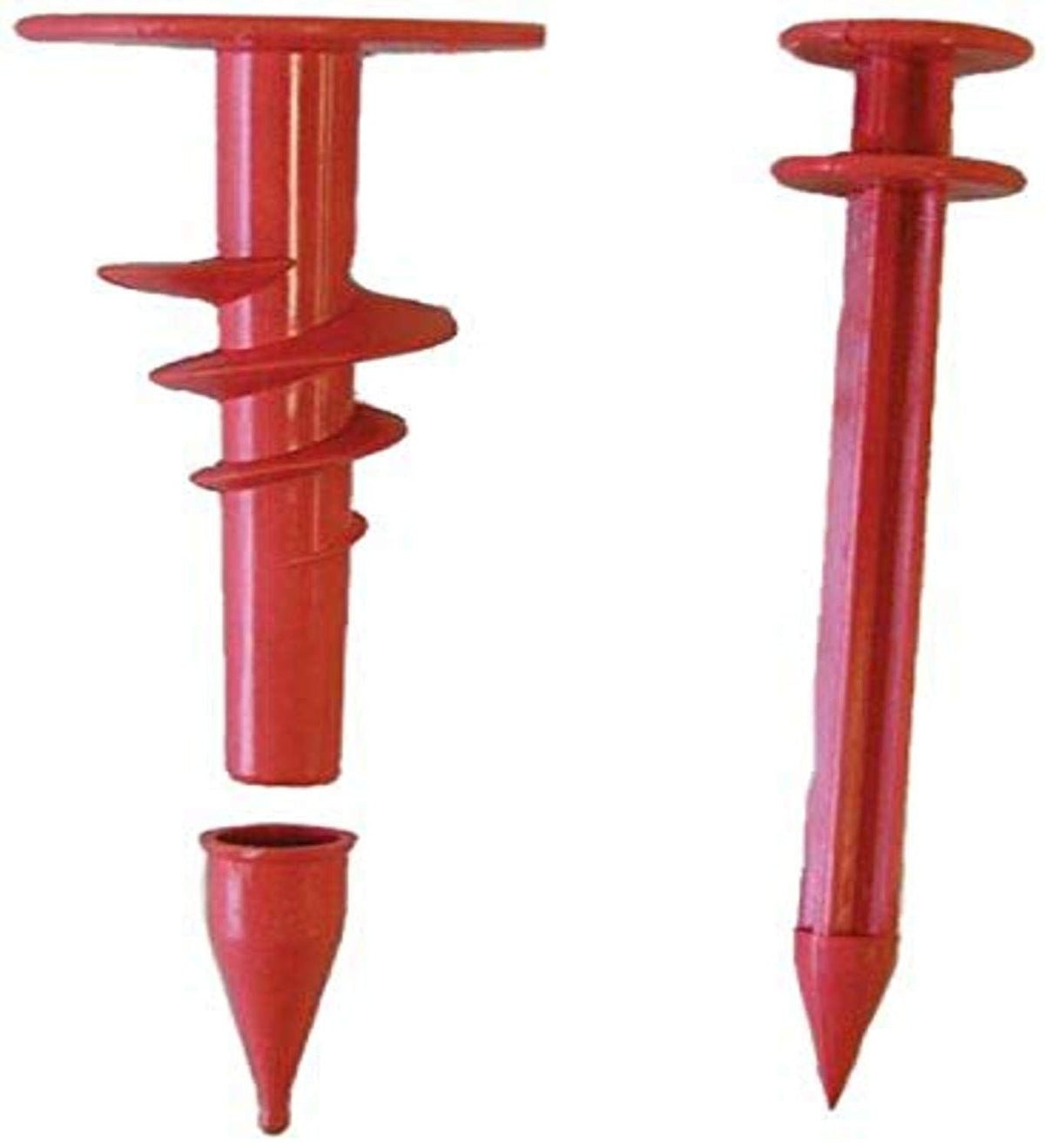 JorVet J0040F corkscrew trocar for pets with self-retaining design