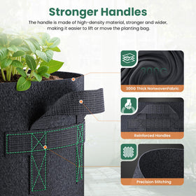 Jorvila air-permeable fabric promotes healthy root airflow for plants.