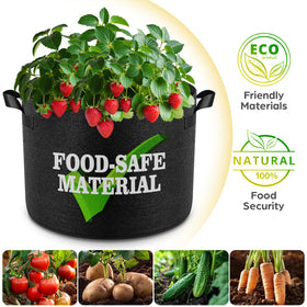 Jorvila washable reusable grow bags for seasonal garden refresh.