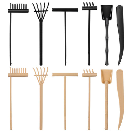 Josojoou Zen Garden round rake for calming desk routines and mindful play