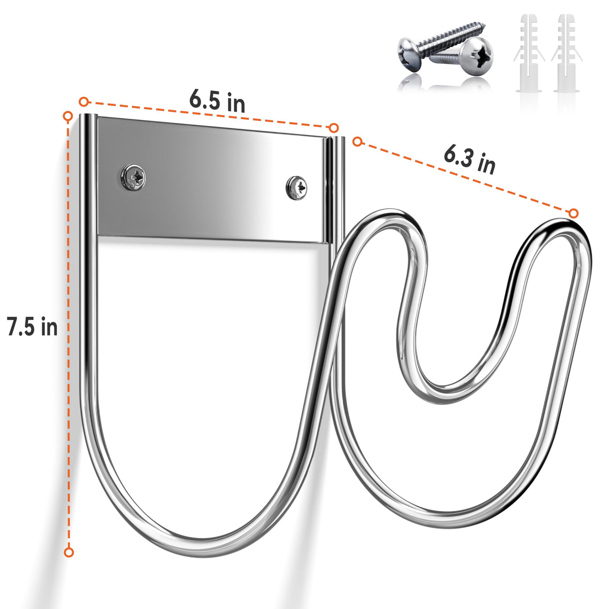 Two-pack Josmimic holder provides consistent storage across two spots.