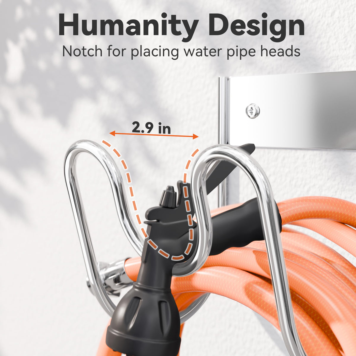 Includes stainless steel screws and anchors for quick, durable installation.