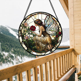 JOSUMALY intricate art suncatcher highlights craftsmanship and detail.